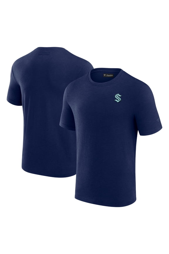 Men's Fanatics  Deep Sea Blue Seattle Kraken Signature Front Office Modal T-Shirt