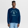 thumbnail image 1 of Men's Fanatics Deep Sea Blue Seattle Kraken Stickler Sweatshirt, 1 of 5