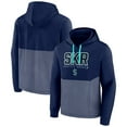 thumbnail image 1 of Men's Fanatics Deep Sea Blue Seattle Kraken Successful Tri-Blend Pullover Hoodie, 1 of 3