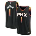 thumbnail image 1 of Men's Fanatics Devin Booker Black Phoenix Suns Fast Break Replica Player Jersey - Statement Edition, 1 of 3