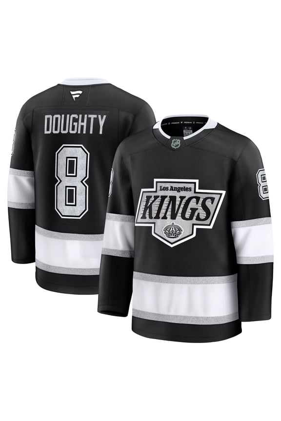 Men's Fanatics Drew Doughty Black Los Angeles Kings Home Premium Jersey