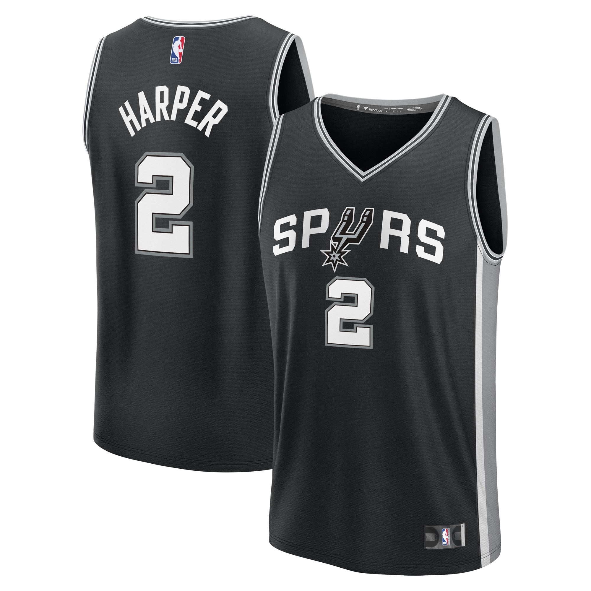 NIKE NBA SPURS ユニフォーム　サイズ48 新品未使用 Men-s-Fanatics-Dylan-Harper-
