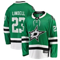 Men's Fanatics Esa Lindell Kelly Green Dallas Stars Breakaway Jersey