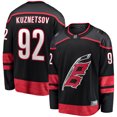 thumbnail image 1 of Men's Fanatics Evgeny Kuznetsov Black Carolina Hurricanes Home Breakaway Jersey, 1 of 3