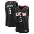 thumbnail image 1 of Men's Fanatics Fred VanVleet Black Houston Rockets Fast Break Replica Player Jersey - Statement Edition, 1 of 3