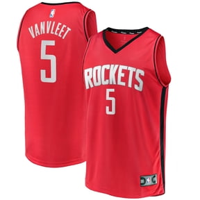 Men's Fanatics Fred VanVleet Red Houston Rockets Fast Break Replica Player Jersey - Icon Edition