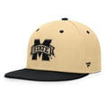 thumbnail image 1 of Men's Fanatics Khaki/Black Mississippi State Bulldogs Balance Fitted Hat, 1 of 4