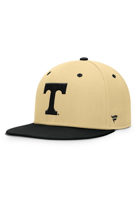 Men's Fanatics Khaki/Black Tennessee Volunteers Balance Fitted Hat
