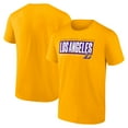 thumbnail image 1 of Men's Fanatics Gold Los Angeles Lakers Box Out T-Shirt, 1 of 3