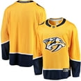 thumbnail image 1 of Men's Fanatics Gold Nashville Predators Breakaway Home Jersey, 1 of 7