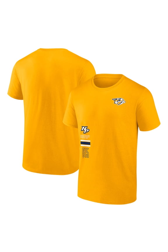 Men's Fanatics Gold Nashville Predators Represent T-Shirt
