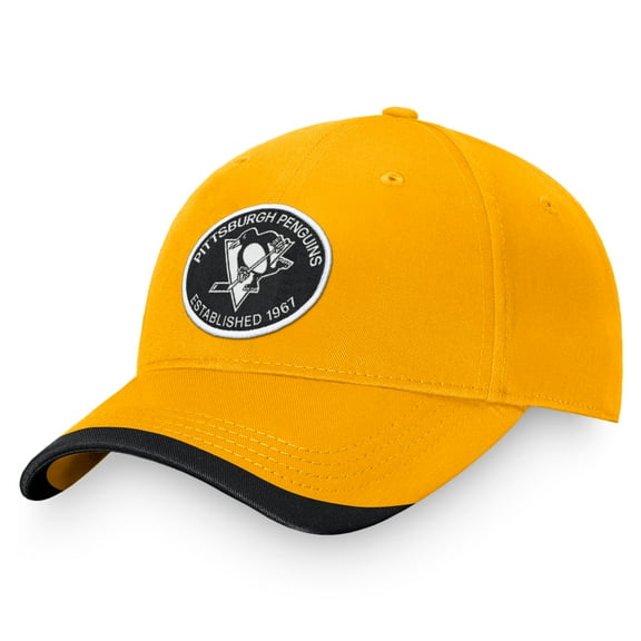 Men's Fanatics Gold Pittsburgh Penguins Fundamental Adjustable Hat