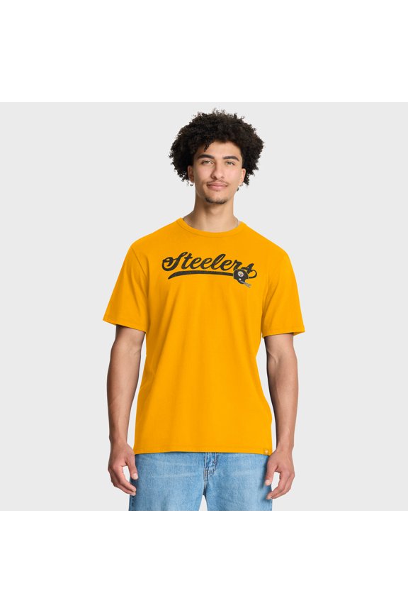 Men's Fanatics Gold Pittsburgh Steelers Fluid Motion Legacy T-Shirt