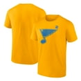 thumbnail image 1 of Men's-Fanatics  Gold St. Louis Blues Primary Logo T-Shirt, 1 of 3