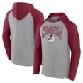 thumbnail image 1 of Men's Fanatics Gray/Cardinal Arizona Cardinals Under Center Long Sleeve Hoodie T-Shirt, 1 of 3