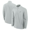 thumbnail image 1 of Men's Fanatics Gray Detroit Lions Front Office Micro Tonal Lightweight Full-Zip Jacket, 1 of 3