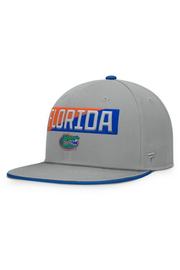 Men's Fanatics Gray Florida Gators Duo Snapback Hat