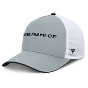 Mens Fanatics Gray Inter Miami CF Knuckle Trucker Adjustable Hat