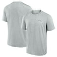 thumbnail image 1 of Men's Fanatics Gray Los Angeles Chargers Front Office Tech T-Shirt, 1 of 3