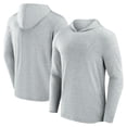 thumbnail image 1 of Men's Fanatics Gray Los Angeles Rams Front Office Tech Lightweight Hoodie T-Shirt, 1 of 3