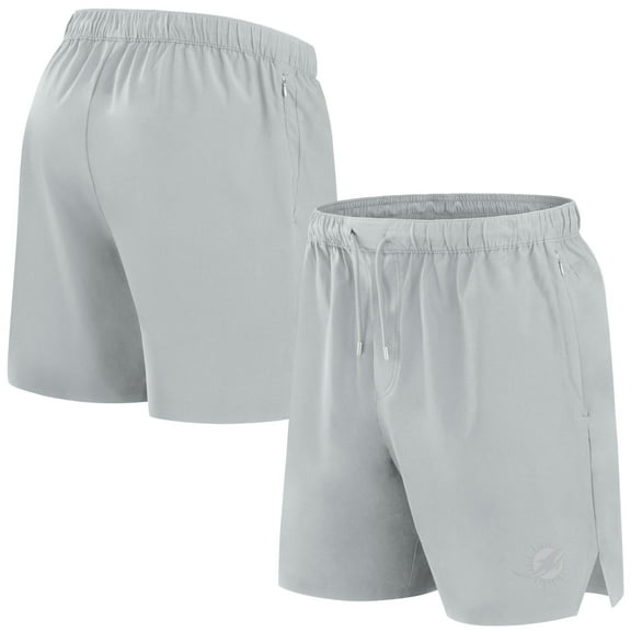 Men's Fanatics Gray Miami Dolphins Front Office Micro Tonal Shorts