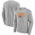 thumbnail image 1 of Men's Fanatics Gray Minnesota Golden Gophers True Classics Act Fast Fleece Pullover Sweatshirt, 1 of 3