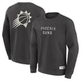 thumbnail image 1 of Men's Fanatics Gray Phoenix Suns Elements Future Ground Lettering Pullover Sweatshirt, 1 of 3