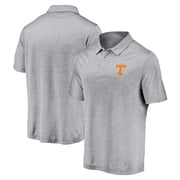 Mens Fanatics Gray Tennessee Volunteers Primary Logo Polo