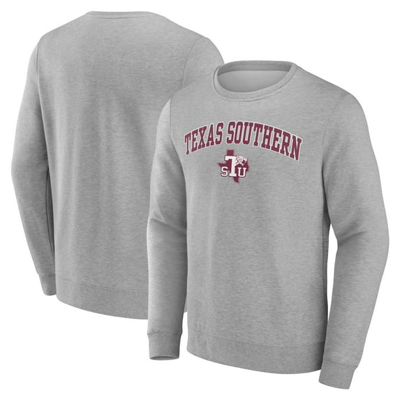 Men's Gray Texas Southern Tigers Campus Sweatshirt