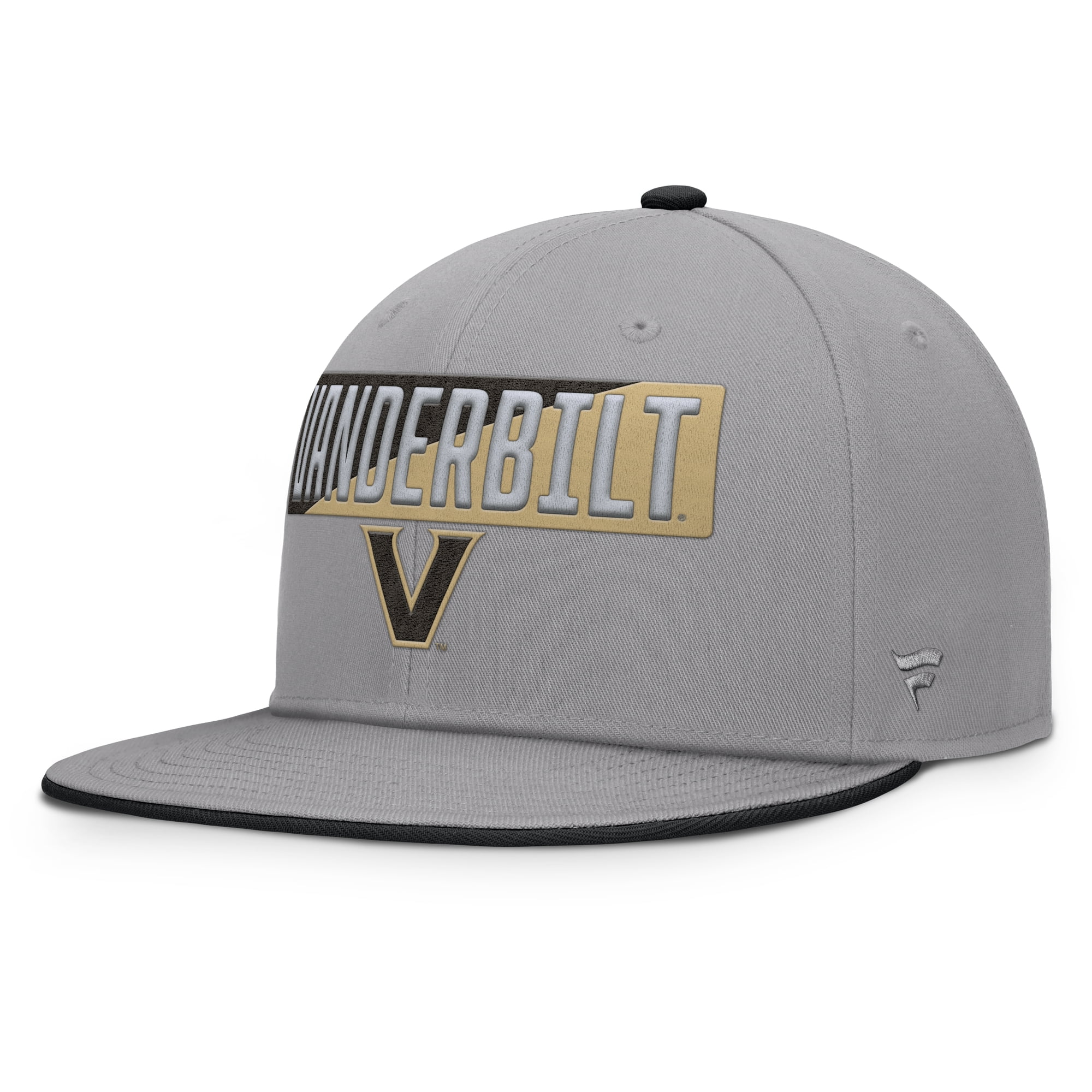 Men's Fanatics Gray Vanderbilt Commodores Duo Snapback Hat