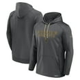 thumbnail image 1 of Men's Fanatics  Gray Vegas Golden Knights Authentic Pro Rink Fleece Pullover Hoodie, 1 of 3