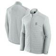 thumbnail image 1 of Men's Fanatics Gray Wisconsin Badgers Tonal Primary Logo Full-Zip Jacket, 1 of 6
