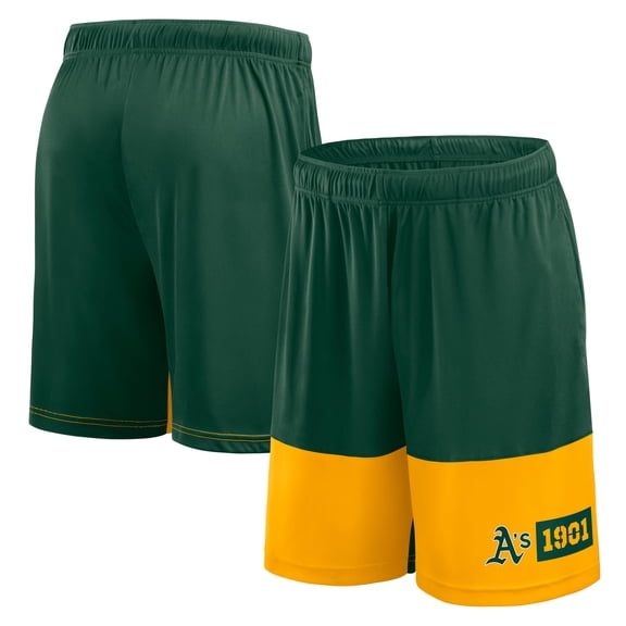 Men's Fanatics Green Athletics Best of the Best Shorts
