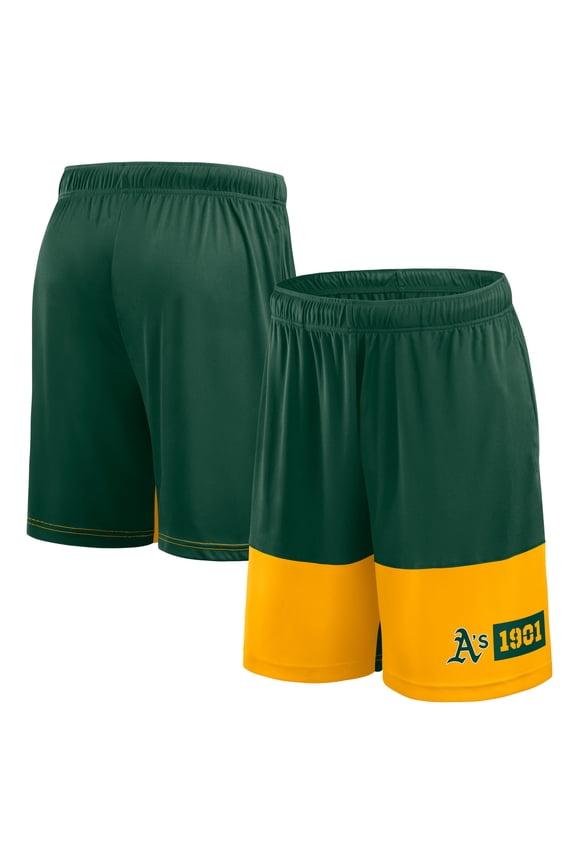 Men's Fanatics Green Athletics Best of the Best Shorts