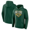 thumbnail image 1 of Men's Fanatics Green Green Bay Packers Geometric Chrome Pullover Hoodie, 1 of 3