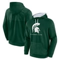 thumbnail image 1 of Men's Fanatics Green Michigan State Spartans Defender Pullover Hoodie, 1 of 3