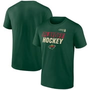 Men's Fanatics Green Minnesota Wild 2025 Stanley Cup Playoffs Breakout T-Shirt
