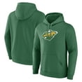 thumbnail image 1 of Men's Fanatics Green Minnesota Wild Alternate Graphic Fleece Pullover Hoodie, 1 of 3
