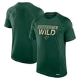 thumbnail image 1 of Men's Fanatics Green Minnesota Wild Authentic Pro Rink Tech T-Shirt, 1 of 3