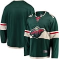 thumbnail image 1 of Men's Fanatics Green Minnesota Wild Breakaway Home Jersey, 1 of 3