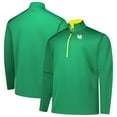 thumbnail image 1 of Men's Fanatics Green Oregon Ducks Big & Tall Defender Quarter-Zip Top, 1 of 3