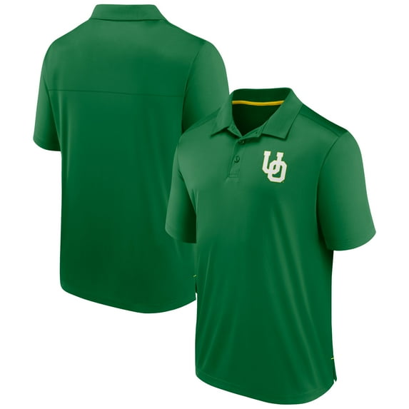 Men's Fanatics Green Oregon Ducks Polo