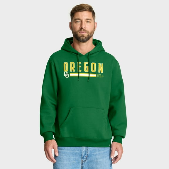 Men's Fanatics Green Oregon Ducks The Quad Stellar Excellence Pullover Hoodie