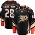 thumbnail image 1 of Men's Fanatics Gustav Lindstrom Black Anaheim Ducks Home Premier Breakaway Player Jersey, 1 of 3