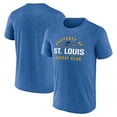 thumbnail image 1 of Men's Fanatics Heather Blue St. Louis Blues Property Of T-Shirt, 1 of 3