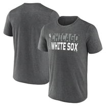 Men's Fanatics  Heather Charcoal Chicago White Sox Fundamentals Shoot For The Sky T-Shirt