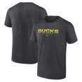 thumbnail image 1 of Men's Fanatics Heather Charcoal Oregon Ducks Battle Scars T-Shirt, 1 of 3