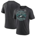 thumbnail image 1 of Men's Fanatics  Heather Charcoal Philadelphia Eagles 2024 NFC Champions Right Side Draw Tri-Blend T-Shirt, 1 of 4