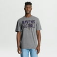 thumbnail image 1 of Men's Fanatics Heather Gray Baltimore Ravens First Down Tribute Tri-Blend T-Shirt, 1 of 5