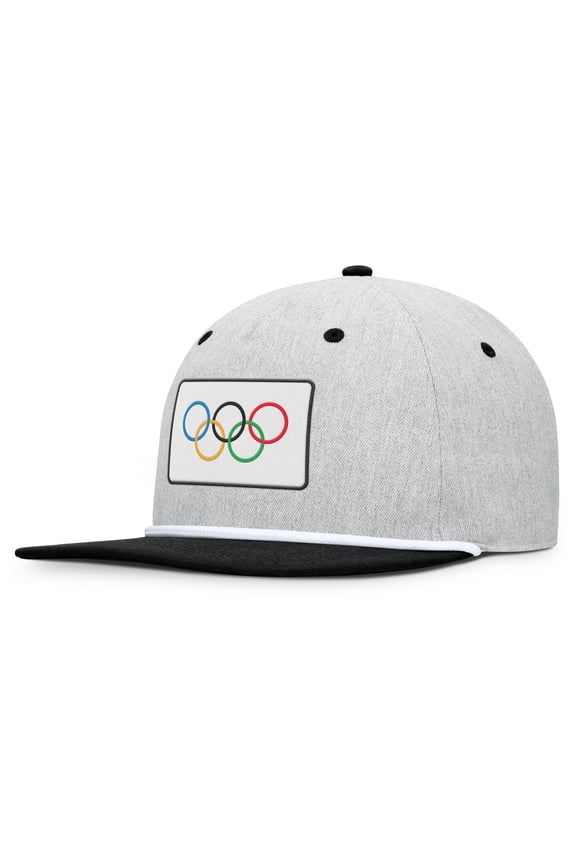 Men's Fanatics Heather Gray/Black Olympic Games Photo Finish Adjustable Hat